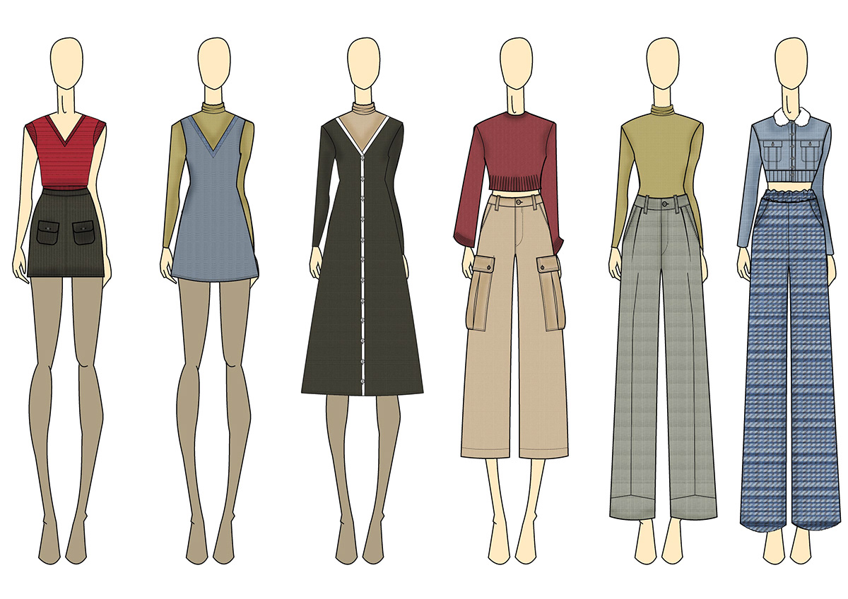 Collection design eco Fashion  sustentabilidade textile trend wgsn