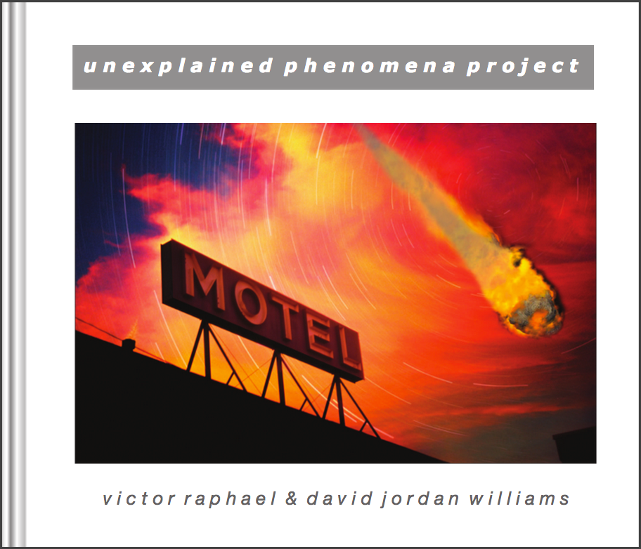 book design unexplained phenomena project UFO photo series  collaboration  fine art book