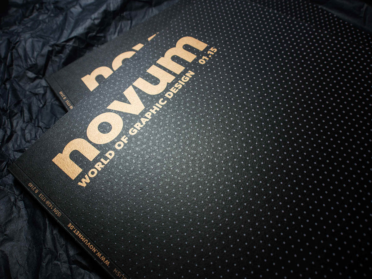 novum graphic design magazine magazine