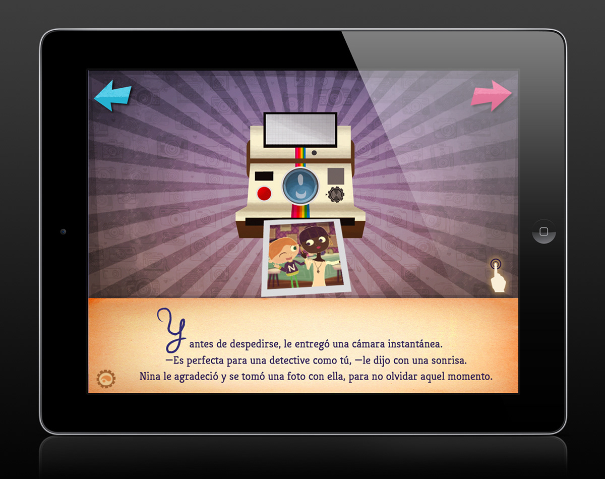 iPad story  book  libro  interactive  interactivo  Illustration  ilustración  animation  animacion  2d  3d  cuento  musica  narración