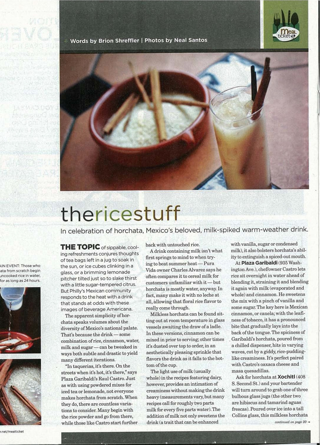food writing Print Journalism magazine writing