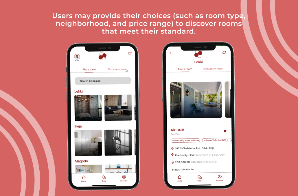 Accommodation apartment Figma Mobile app room ui design UI/UX user interface ux UX design