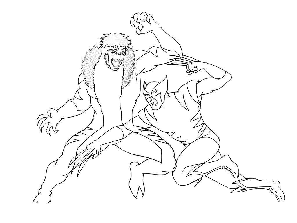 comics comic books x-men wolverine sabretooth