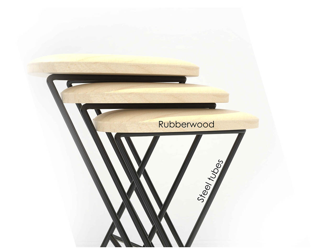 silang bar stool miid furniture design 
