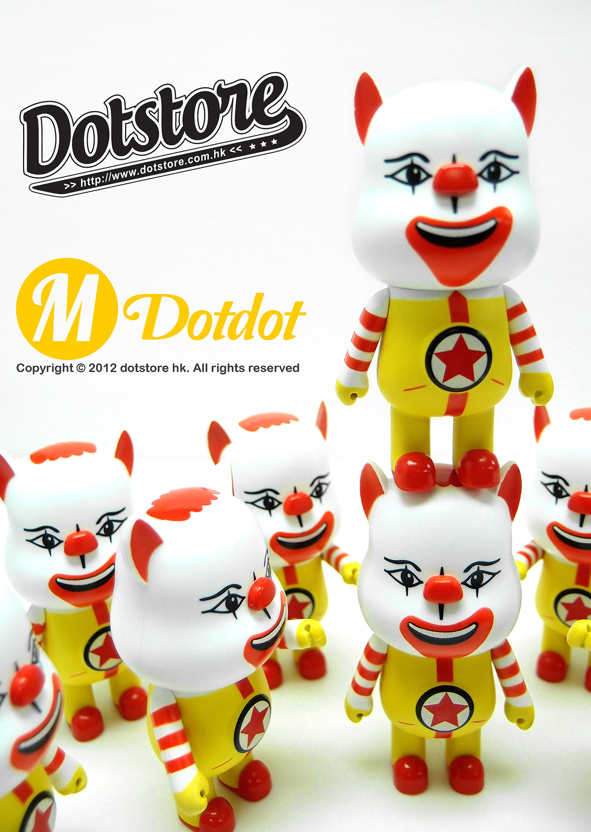 designer toy  Dotdot  AddWong iloveblack works 