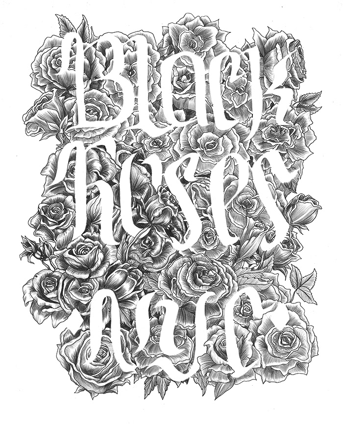 black Roses nyc blackrosesnyc running runningcrew crew Nike poster