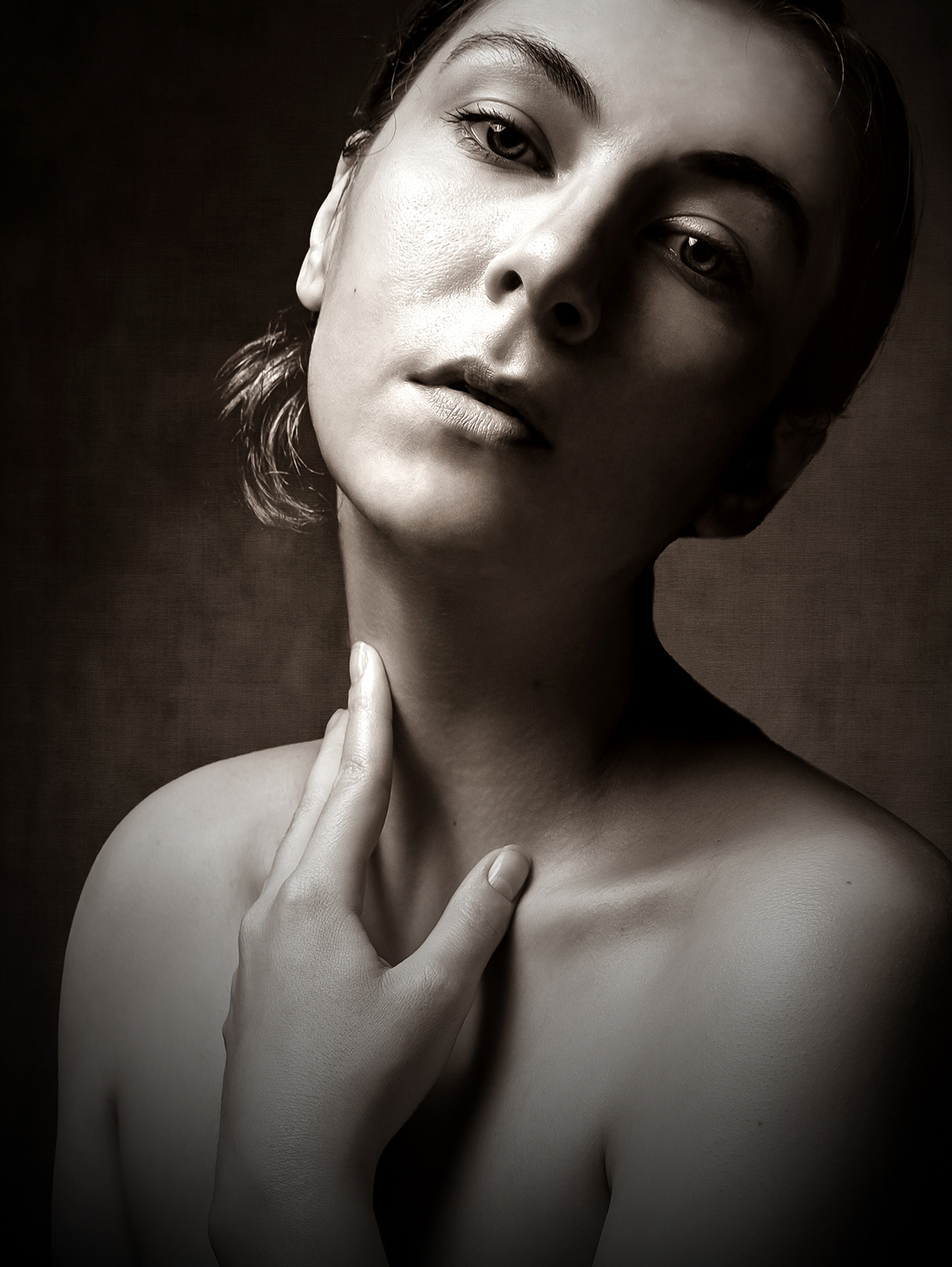 models beauty elegant portrait portrait photography black and white photoshoot mood beauty photography Photography 