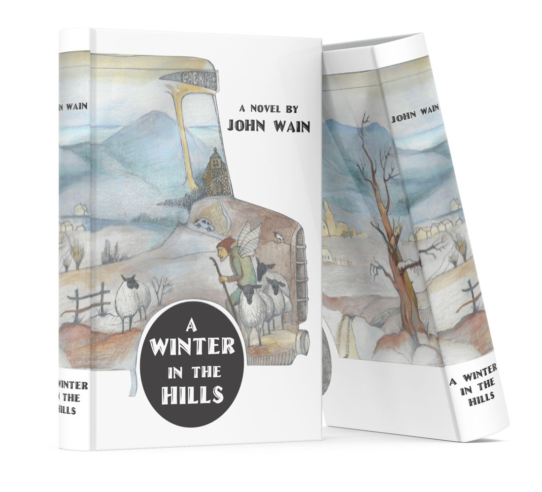 Book Cover Design colored pencils print layout