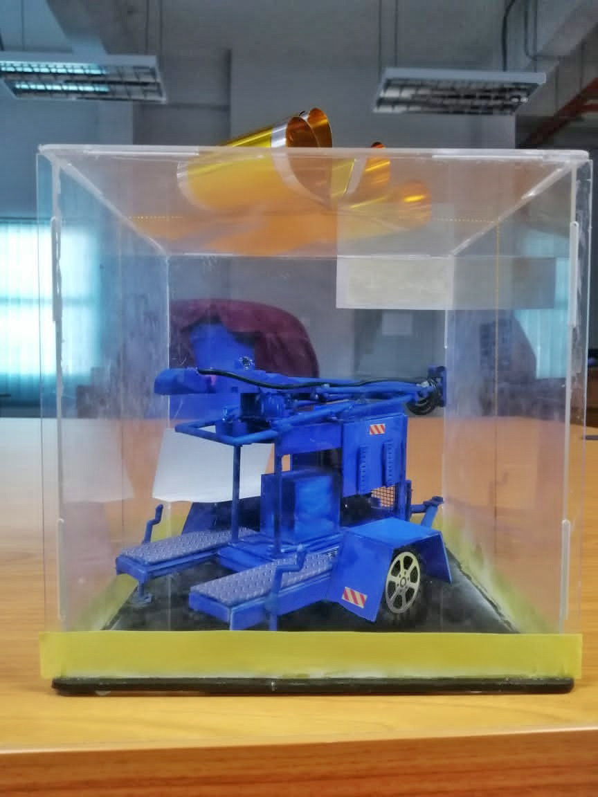 crafts   Diorama drillingmachine machinery model modelling recycle scraps Scratchbuild
