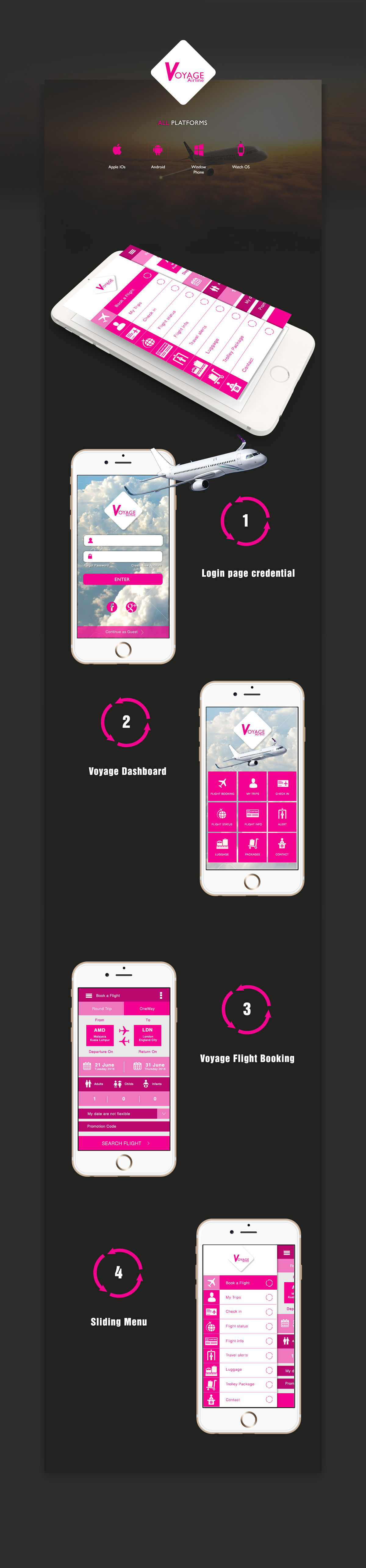 ux UI airline App Card Airline App Flight app booking flight app app design framer ui kit mobile ios Travel App voyage airline