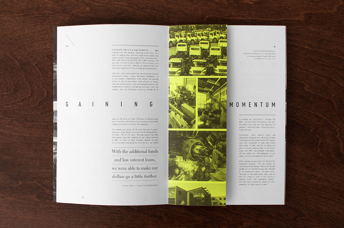 print annual report copy design