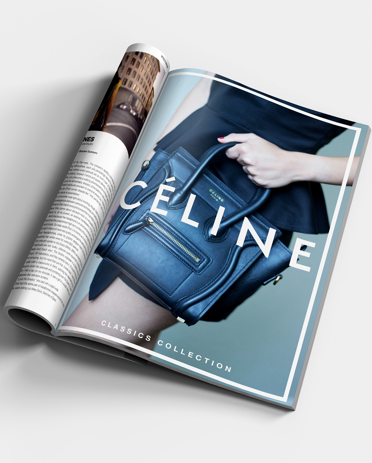 Photo Composite Vans hunter Celine advertisement Project