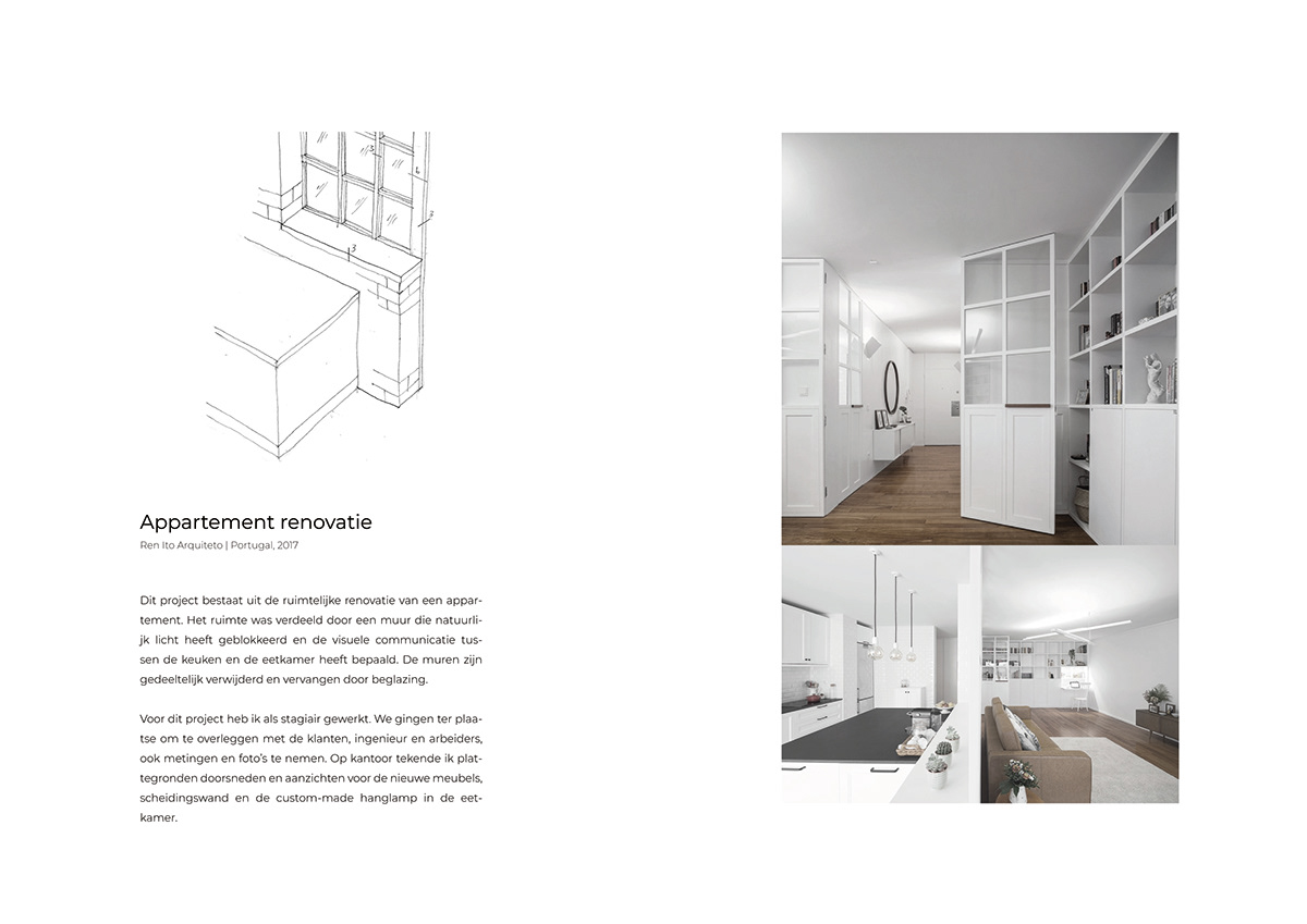 architecture design Interior Architecture ontwerp portfolio revit