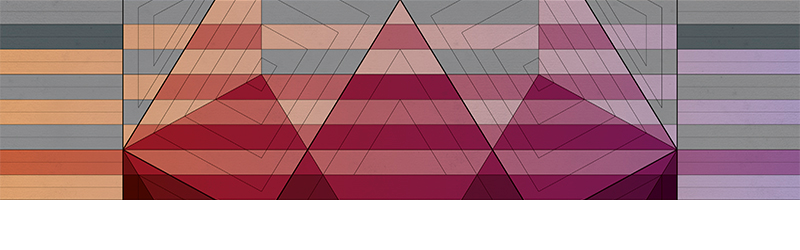 De Nigris design colors Italy Creativity graphic color bologna polyhedra