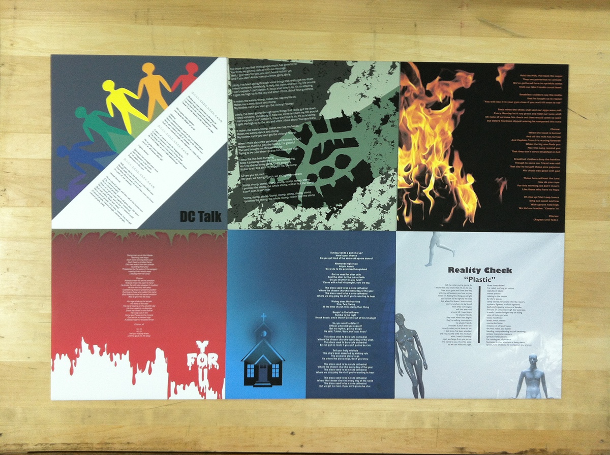 albums covers Records vinyl graphics product design BFA Show