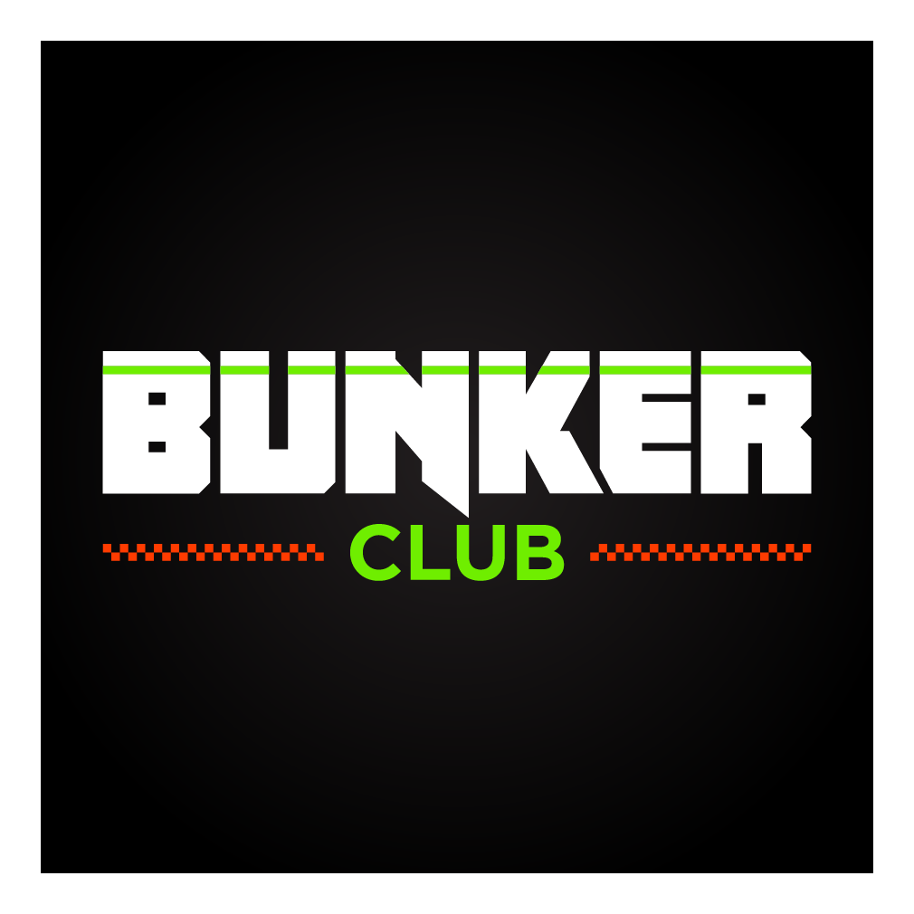 Adobe Portfolio Bunker Club social network logo graphic design  facebook photoshop
