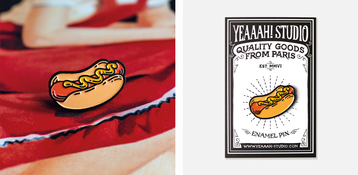 tattoo t-shirt pins micron Flash apparel screenprint poison Sushi hotdog