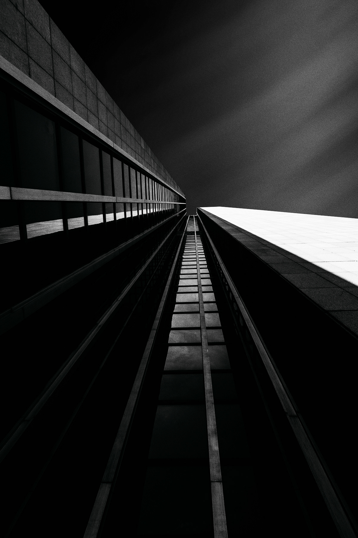 long exposure black and white Photography  architecture fine art