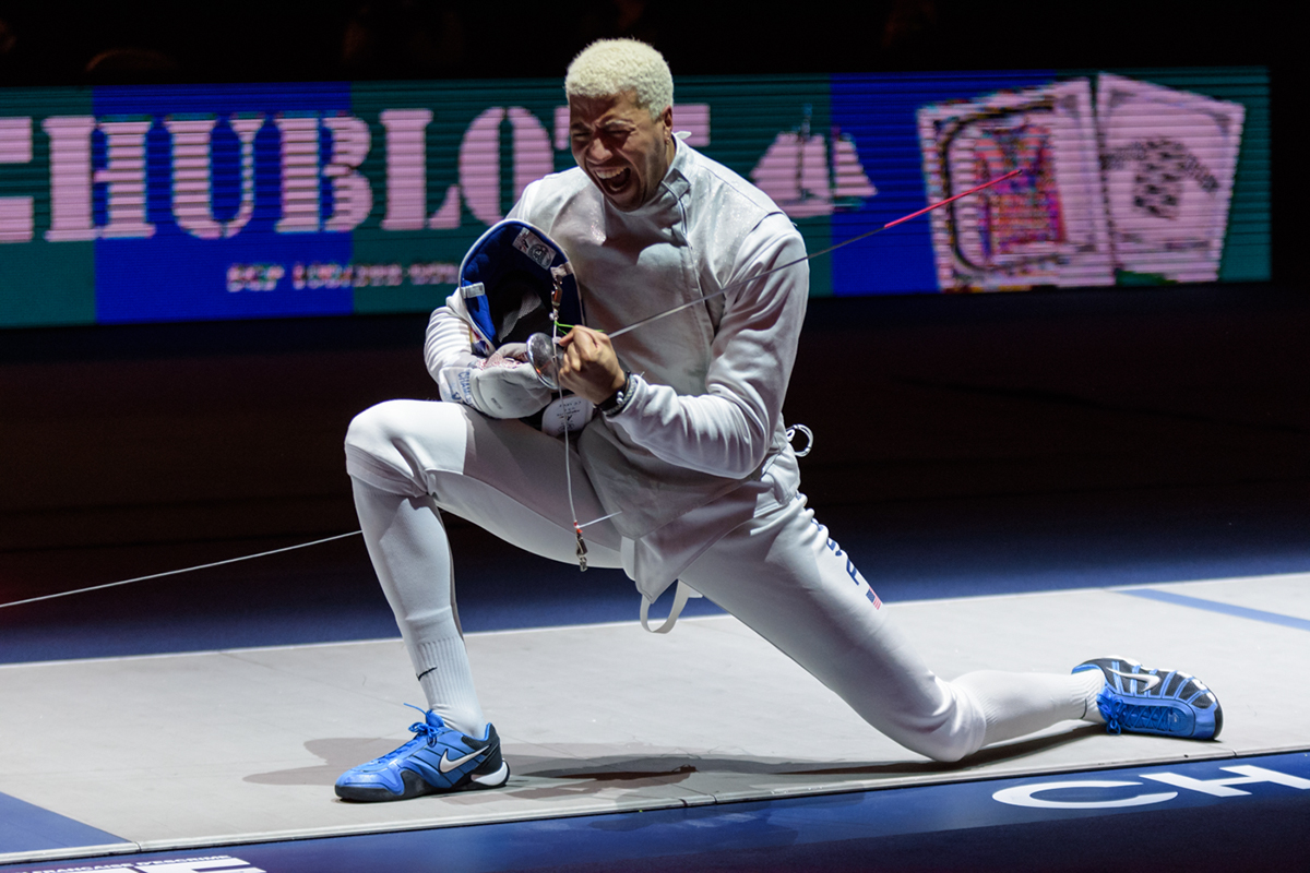 sports fencing usa WorldCup sportphotography fight emotions Paris