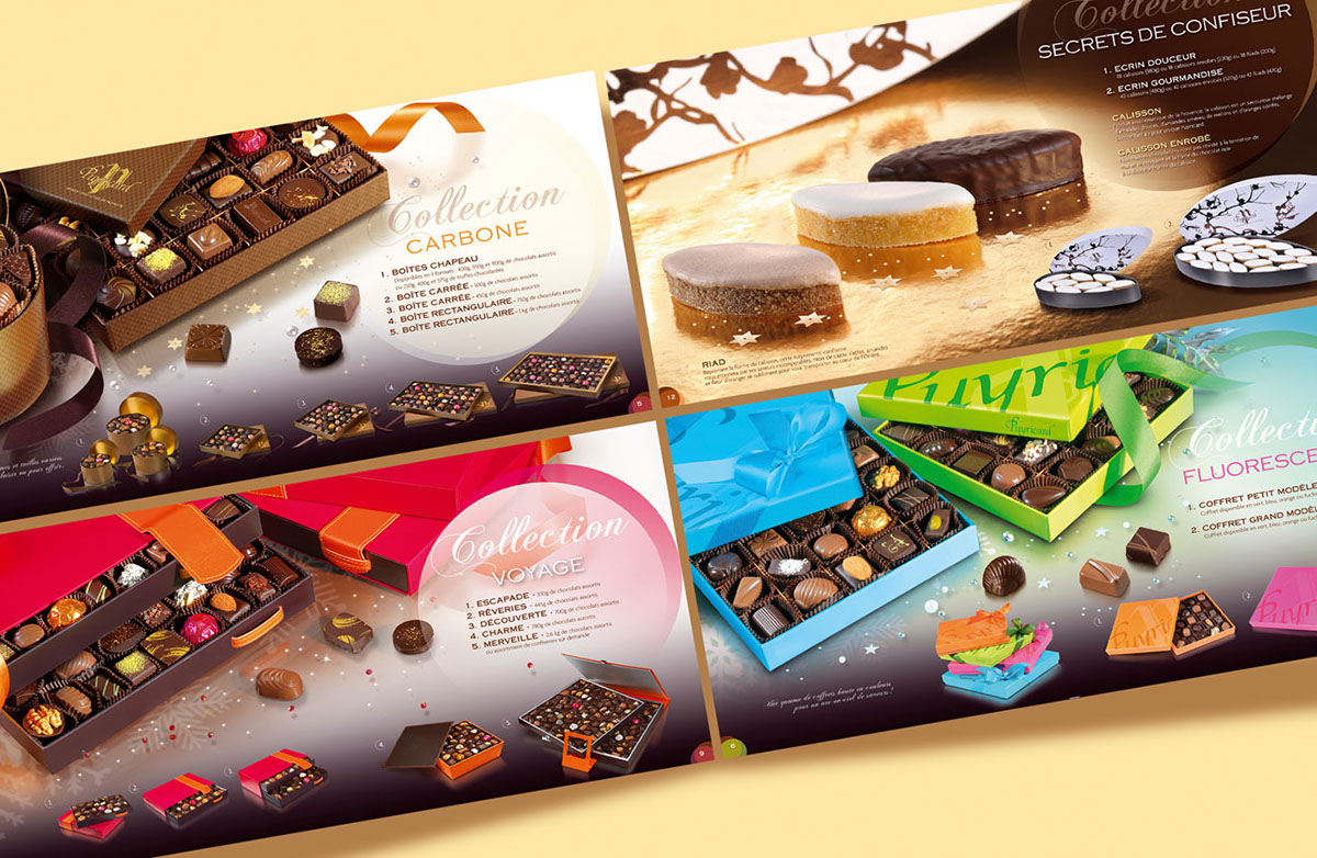Puyricard chocolat communication publicité Chocolaterie