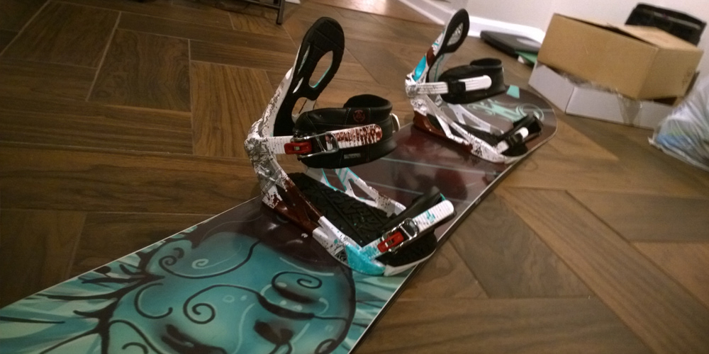 snowboard Bindings Custom blank DIY