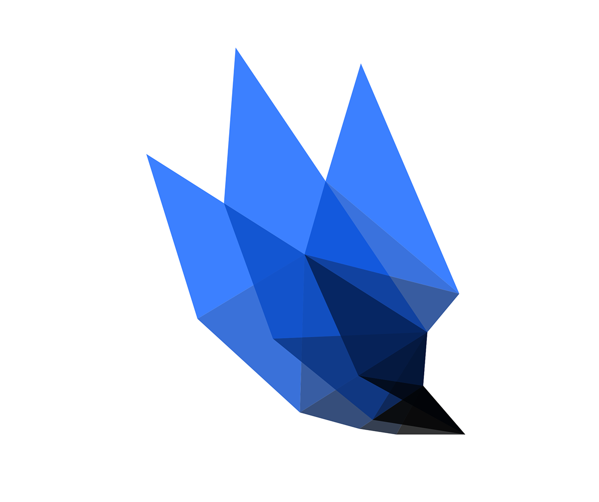 blue  polygon logo  seminar