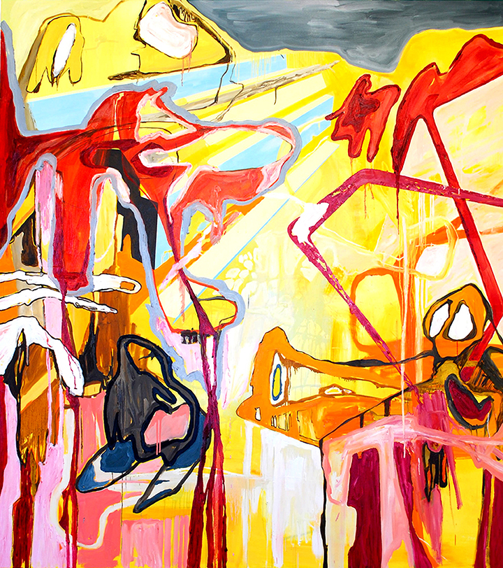spleen pintura abstracto abstract color