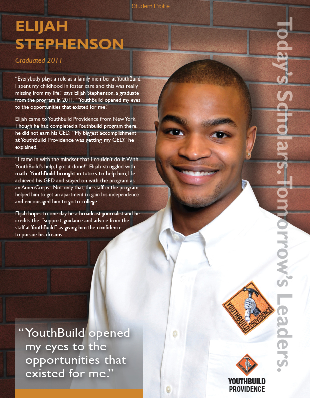 Poster Design ad design poster YouthBuild Youth Build