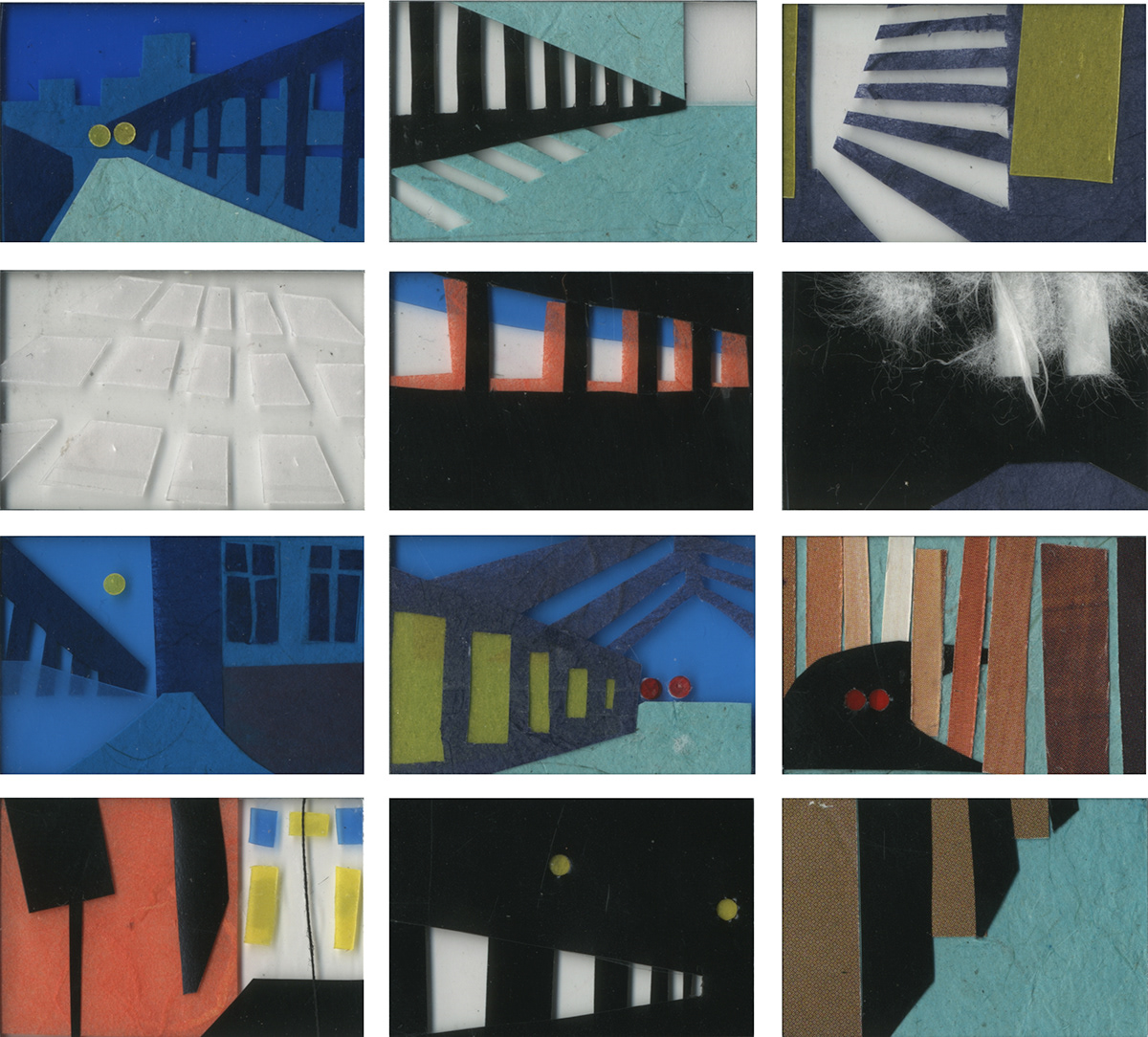 the conformist Bauhaus Architecture  collage