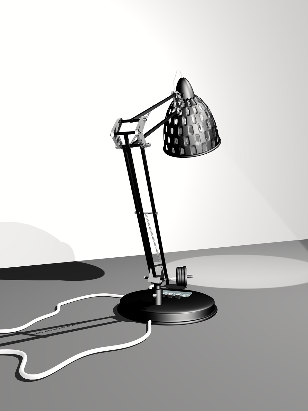 3ds max Lamp home office modeling