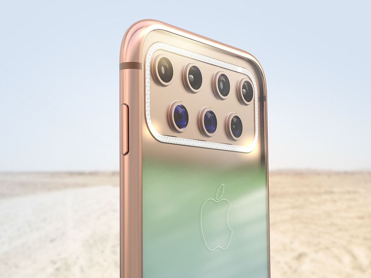 product design  concept modelling iphonex1 keyshot industrial design  design concept apple iphone concept