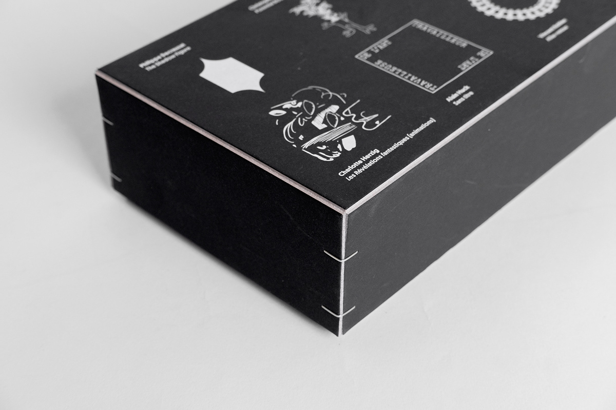 artist box design museum Packaging typography   visual identity