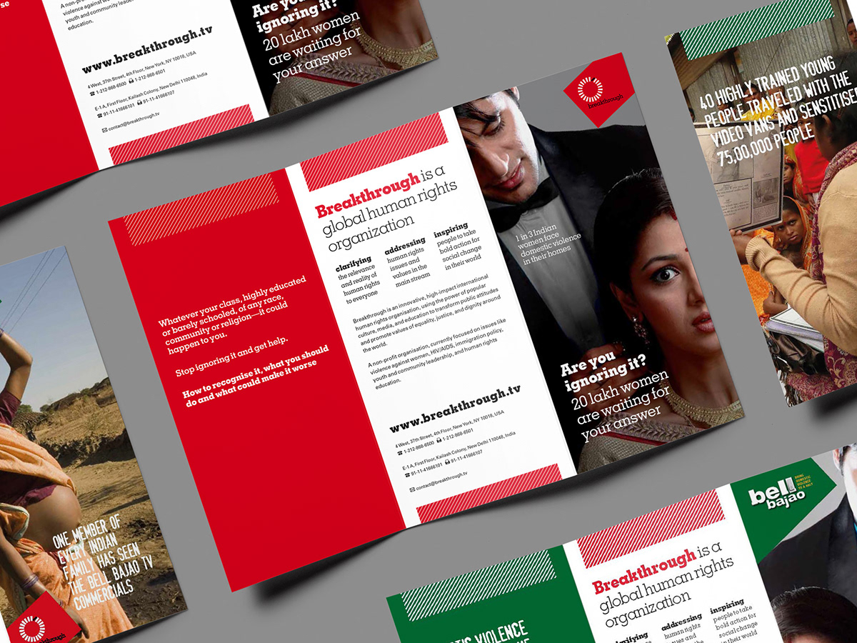 Gender social change youth NGO publication architecture information design breakthrough publication visual language campaign