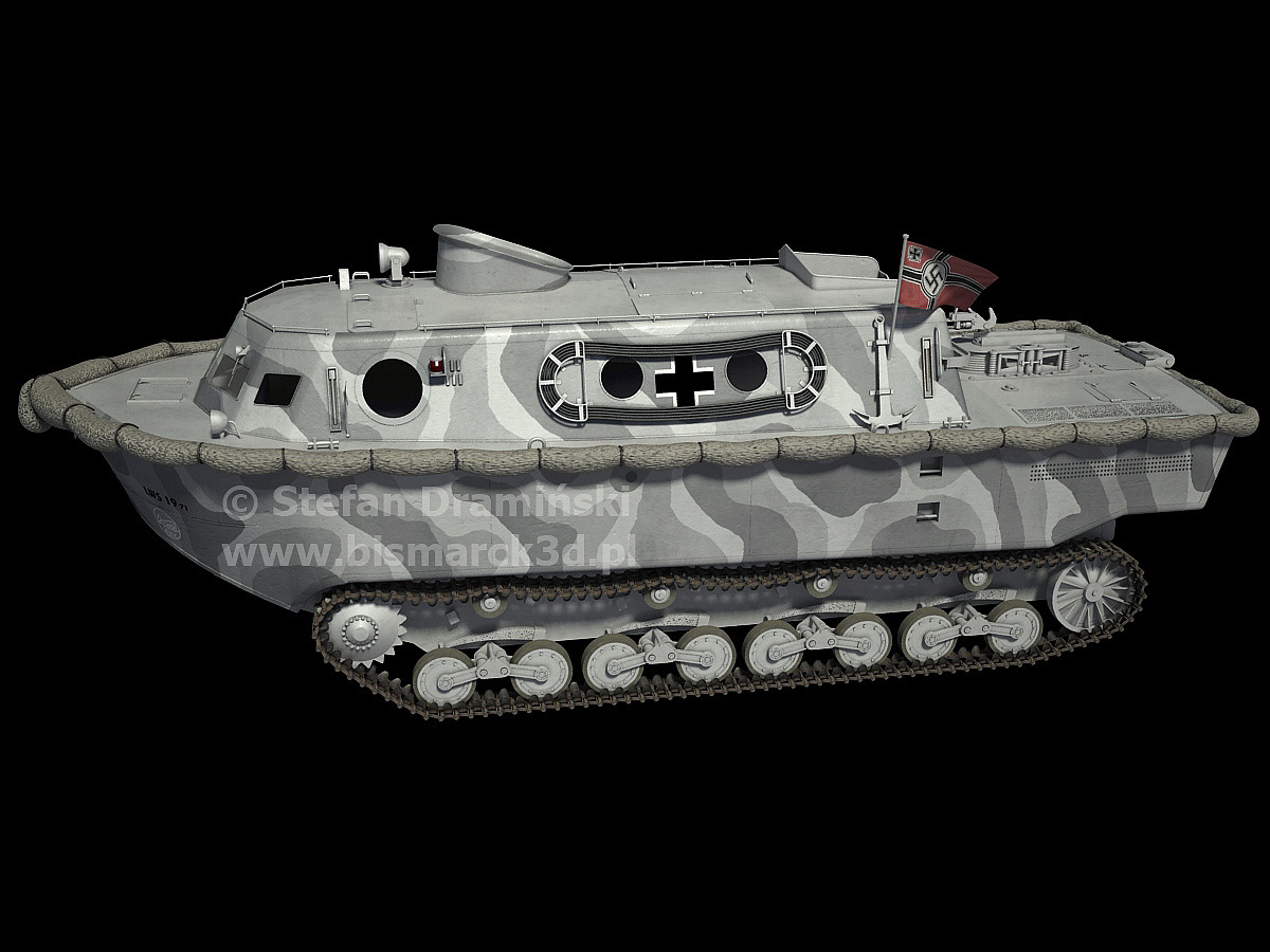 Armor landwasserschlepper LWS panzer Tank