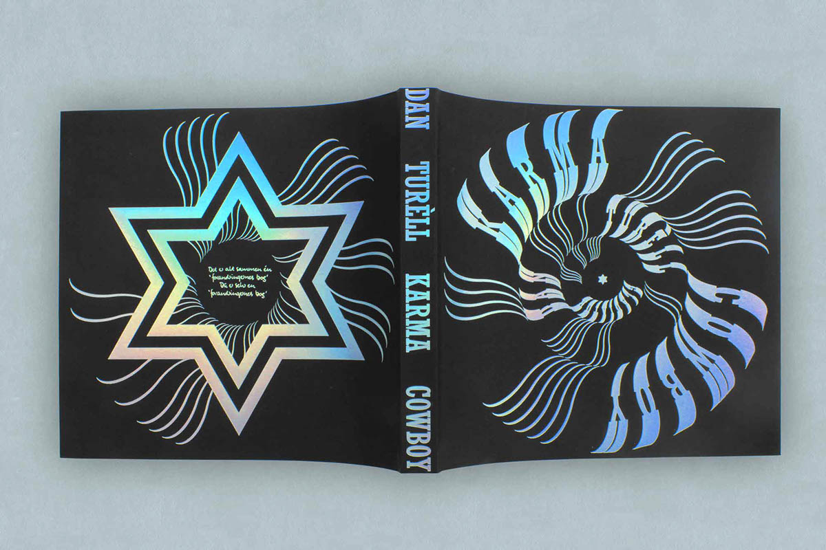 foil holographic cover book