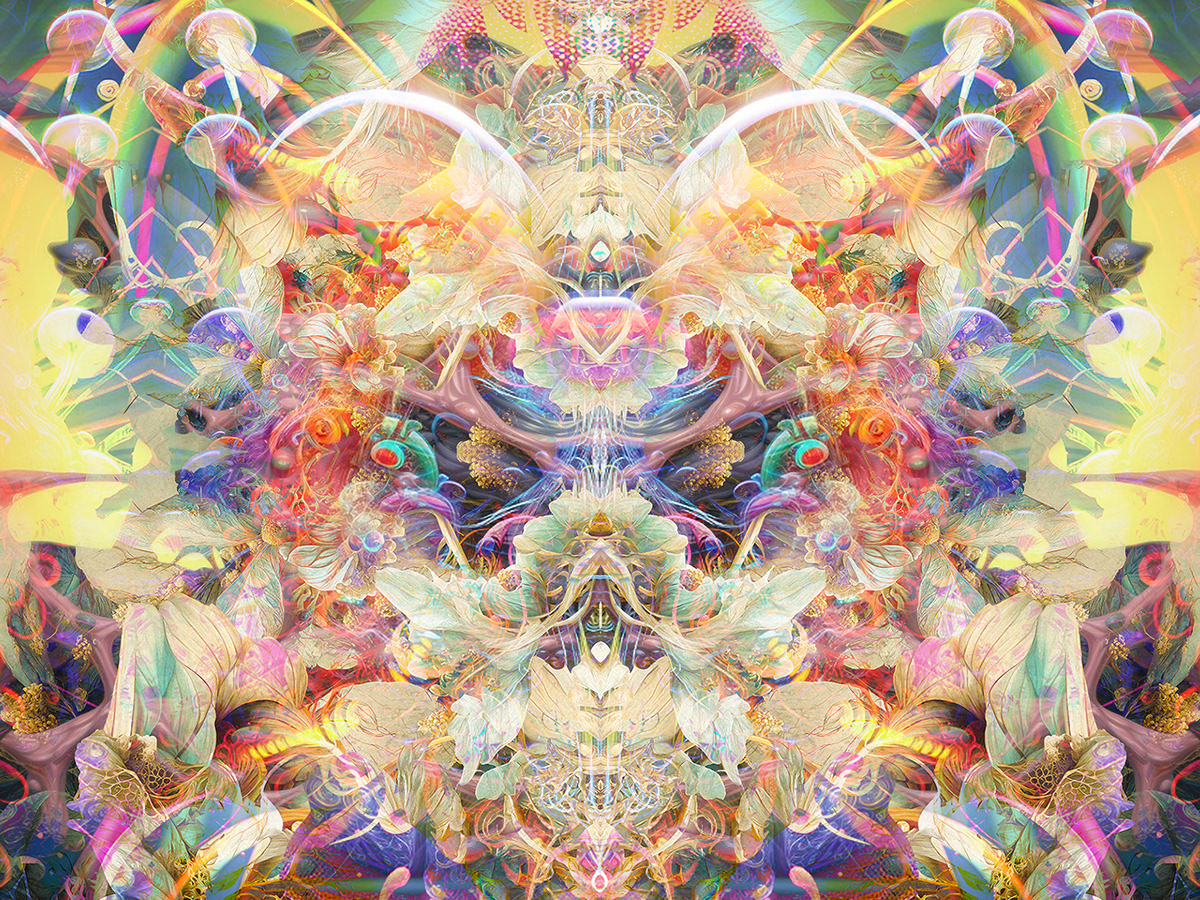 abstract ILLUSTRATION  psychedelic fine art artist artwork Digital Art  Character design  art digital illustration