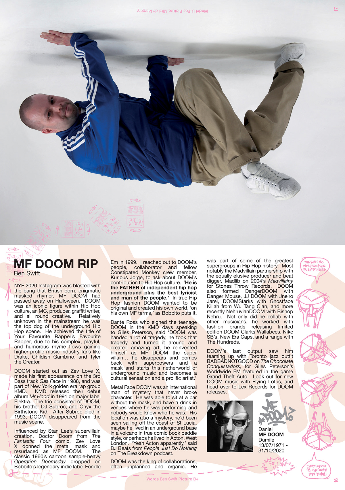 breakin' design graphics hip hop ILLUSTRATION  magazine publication SINCru STUSH Zine 