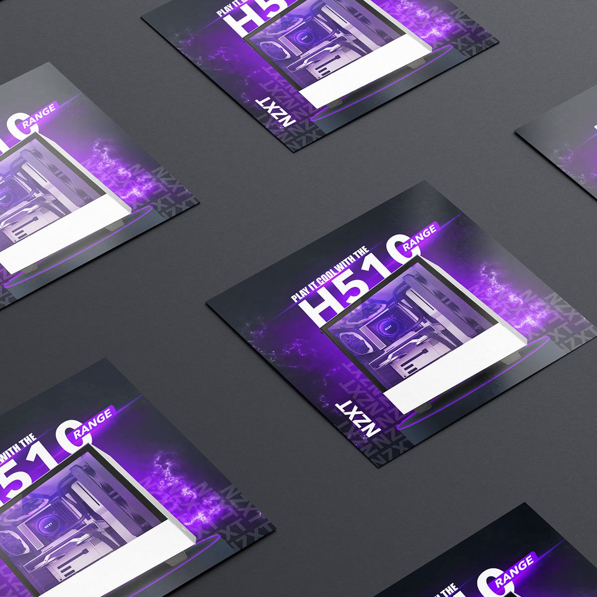 Emailer Design Emailer graphic design  design NZXT Gaming chassis Social Media Design Flyer Design product cards
