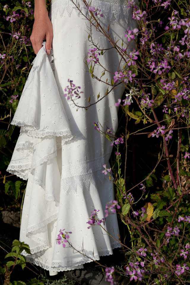 wedding dress vintage repurposed WEDDING DRESS design commission