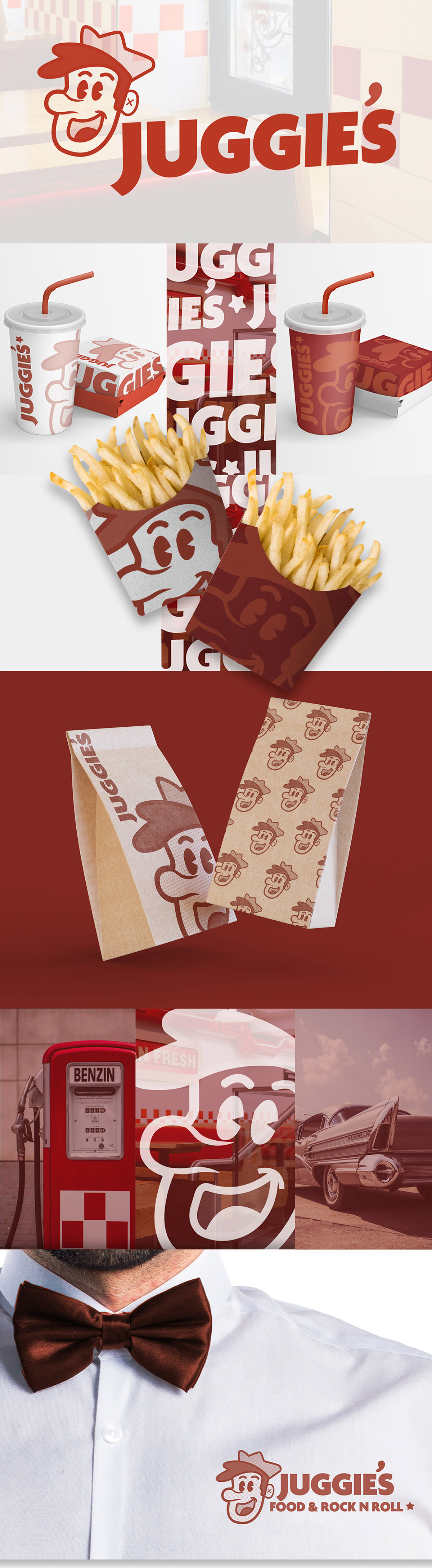brand identity diner Jughead packaging design riverdale