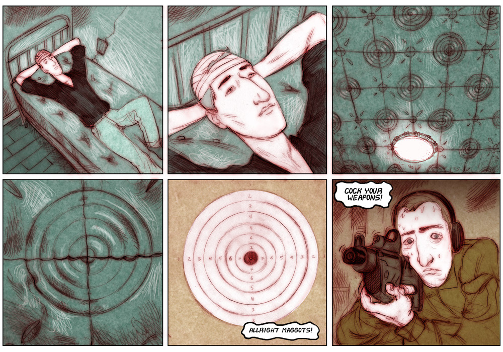comics  web comics surrealism mystery Graphic Novel existential humorous color scheme web comics
