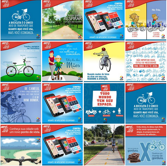 Bike ciclocia bicicleta GDF df brasilia governo do Distrito Federal SETOR PUBLICO copa 2014 social media case Turismo ARQUITETURA sustentabilidade
