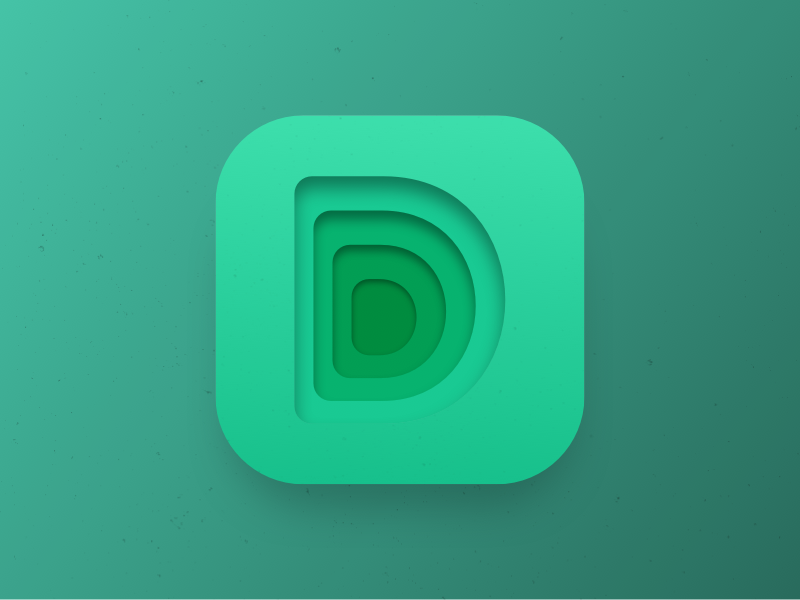 Days of Type alphabet letter app icon design sketch
