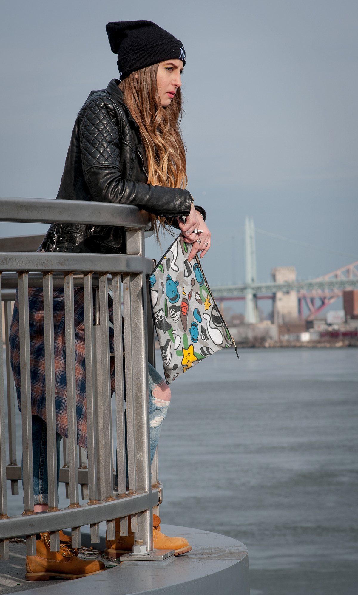 my photography photoshoot on location Upper East Side Manhattan nyc model handbags streetwear stylish Style street style street bags jevon smith kaja nelson