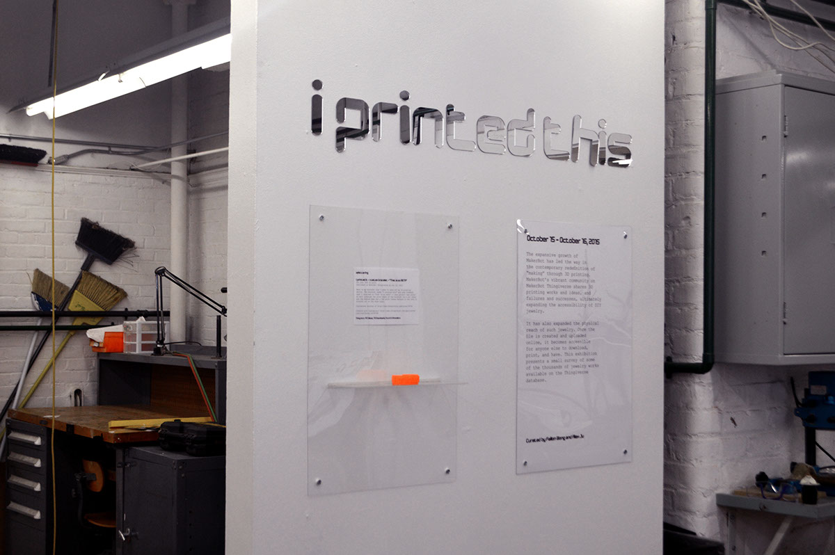makerbot 3d printing digital fabrication Opensource Display display design