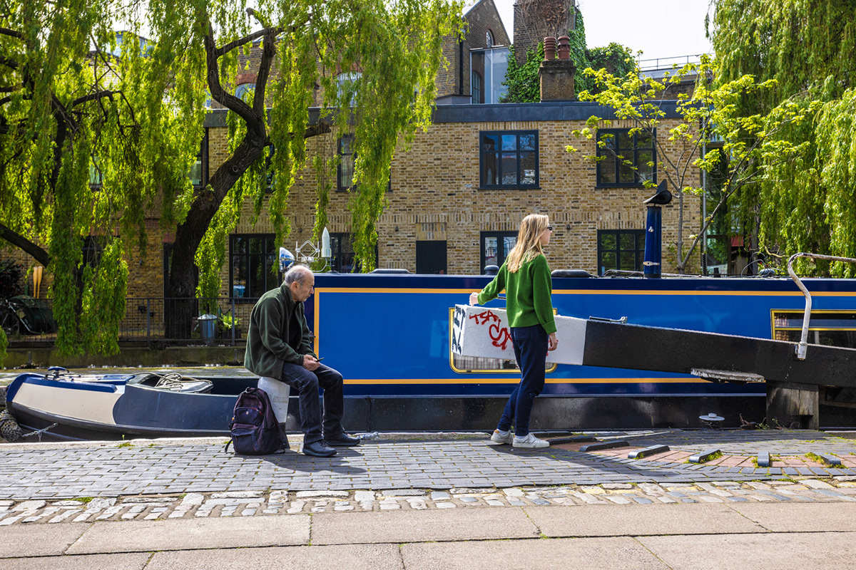 Adobe Portfolio London Shane Aurousseau Photography  Canalside narrowboats lifestyle Boats Transport canals lifestyle photography