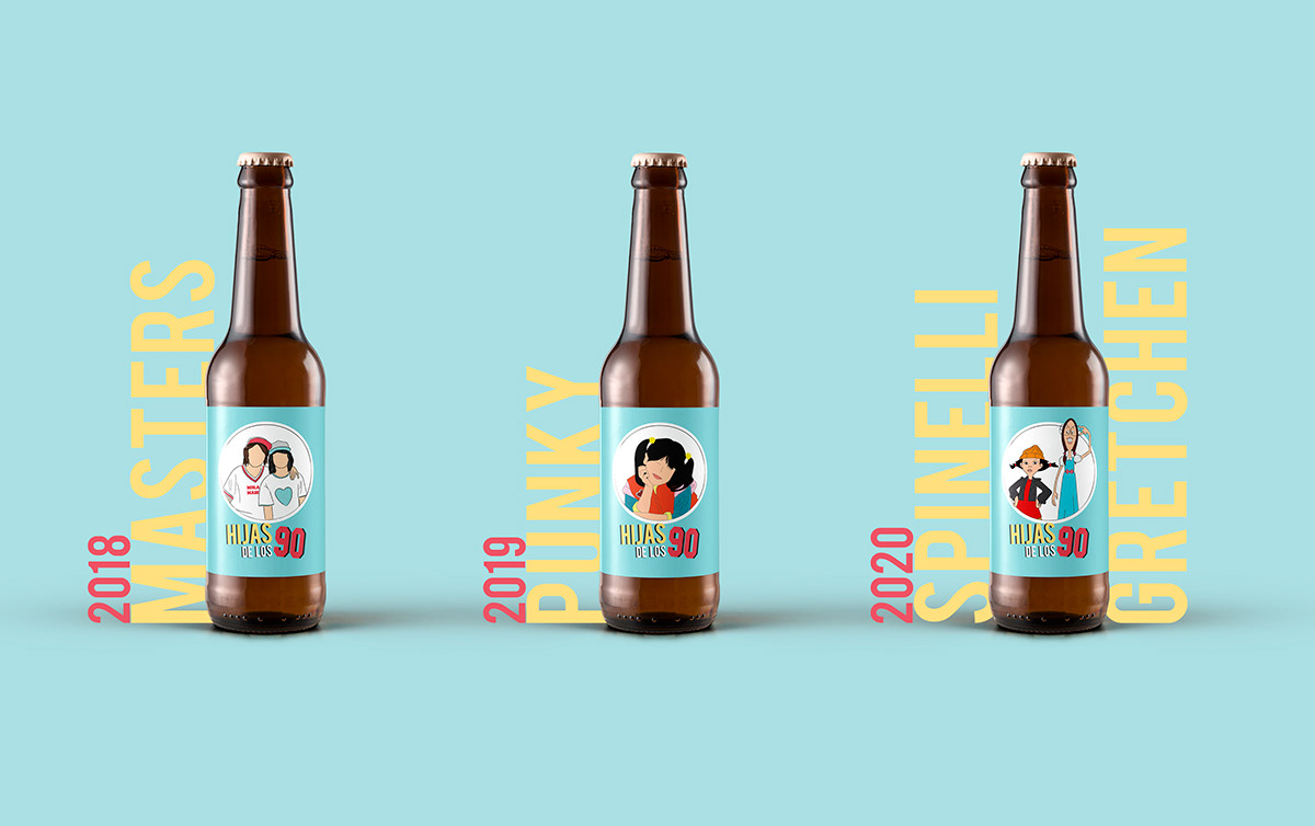 beer branding  design Graphic Designer ILLUSTRATION  Illustrator logo Packaging photoshop vintage
