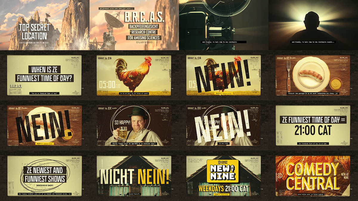 cinematic conspiracy funny german Grand Budapest graphic design  motion graphics  Photography  title sequence wes anderson