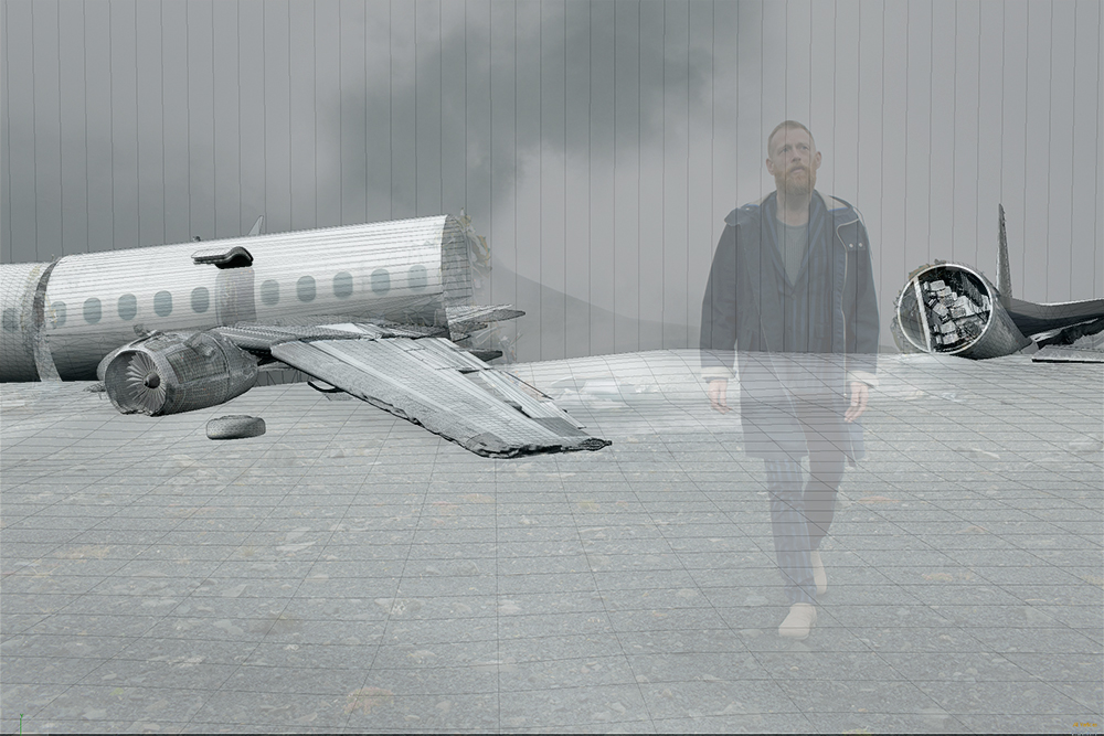 Josh Kitney photosonic modo Klaus Thymann CGI plane crash
