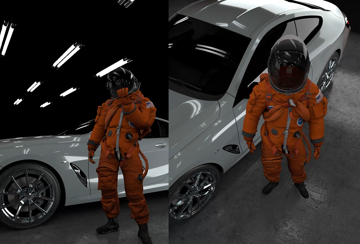 3D artist artwork astronaut Character design  Digital Art  galaxy Space  Travel universe